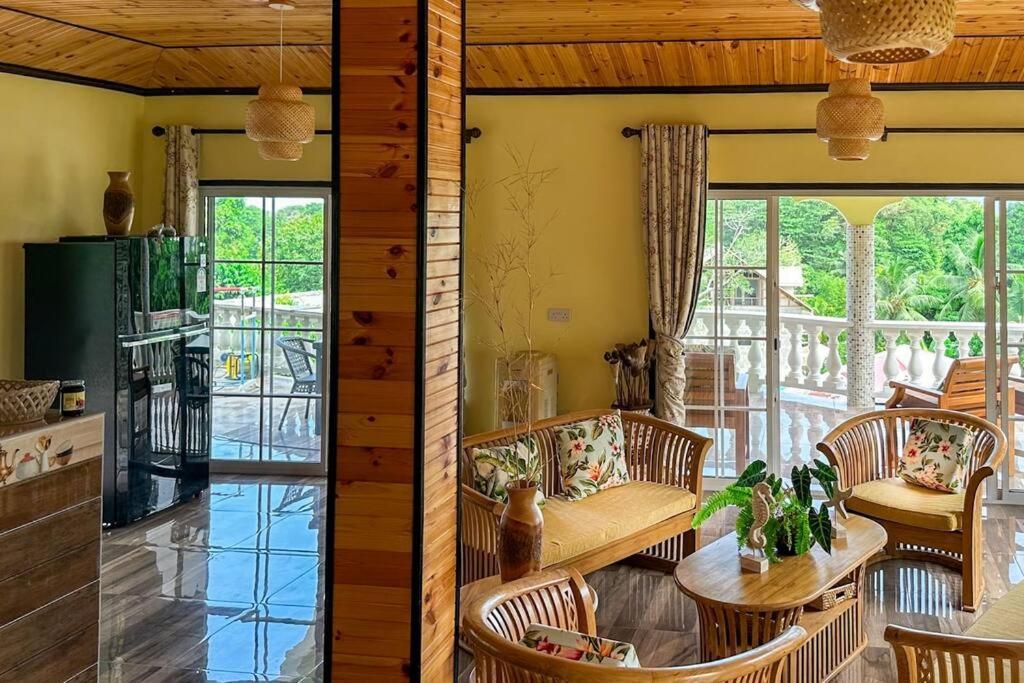 La Villa Hortensia 3 - 8 Personnes La Digue Eksteriør bilde